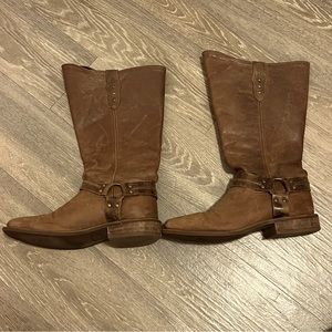 Abilene Brown Equestrian Wellington Tall Boots